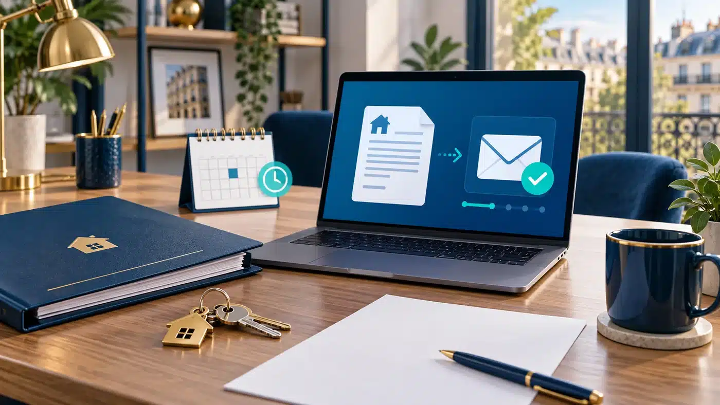 Automatisation de l’envoi d’une quittance de loyer par email